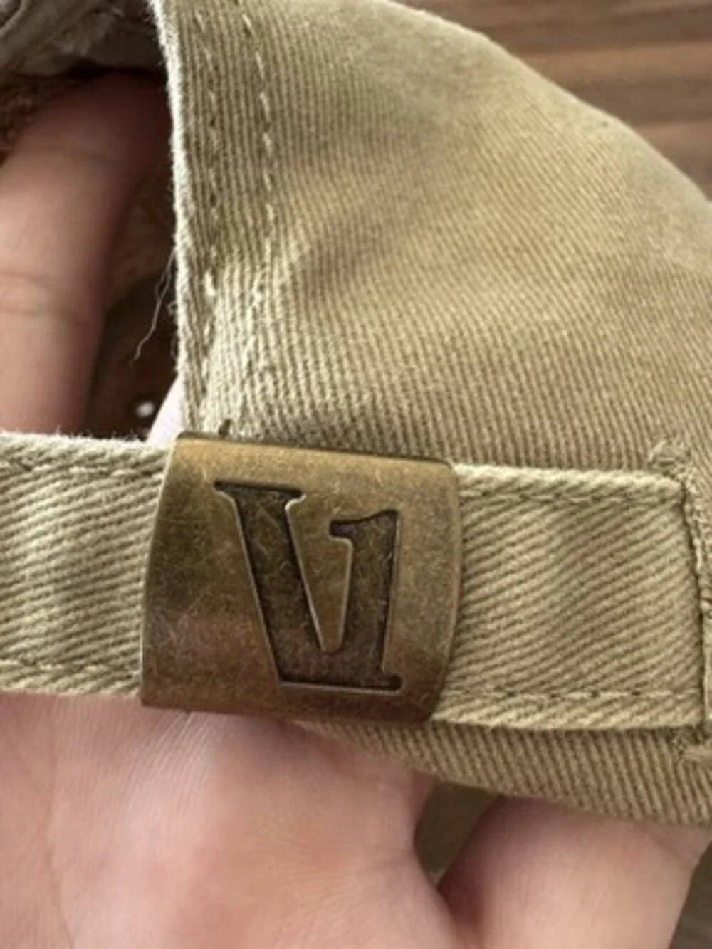 Vuori Ball Cap Unisex Camel Khaki Tan Strapback Hat